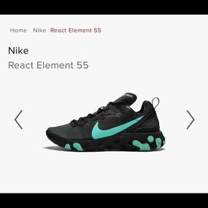 WORN ONCE, Basically NEW — Nike React Element 55
